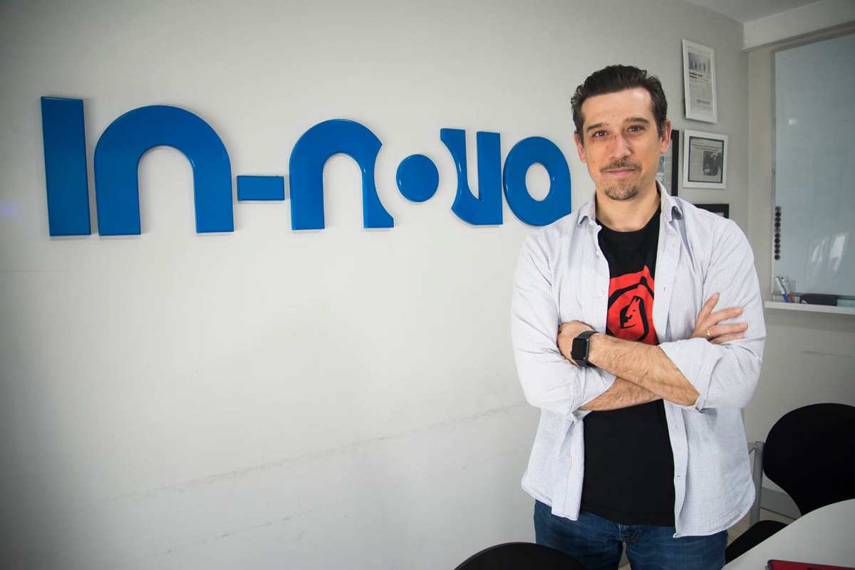 Samuel Álvarez, CEO y cofundador de In-Nova. Foto: Rebeca Arango.