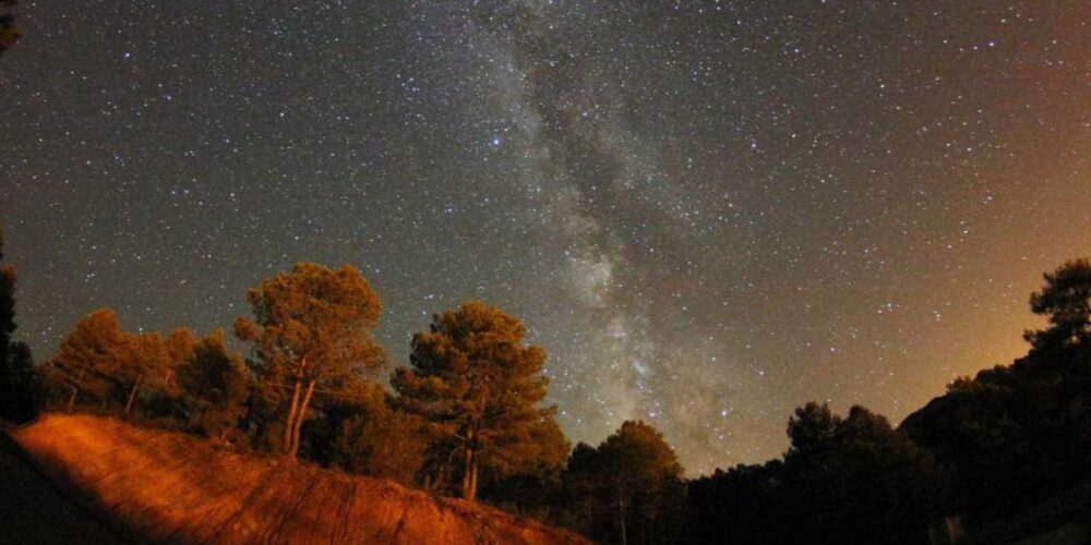 astroturismo, vía lactea, estrellas.