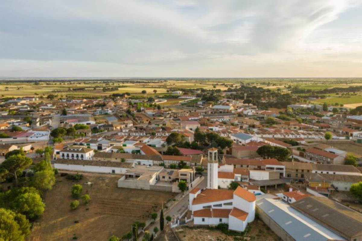 Vista aérea Casas de Haro
