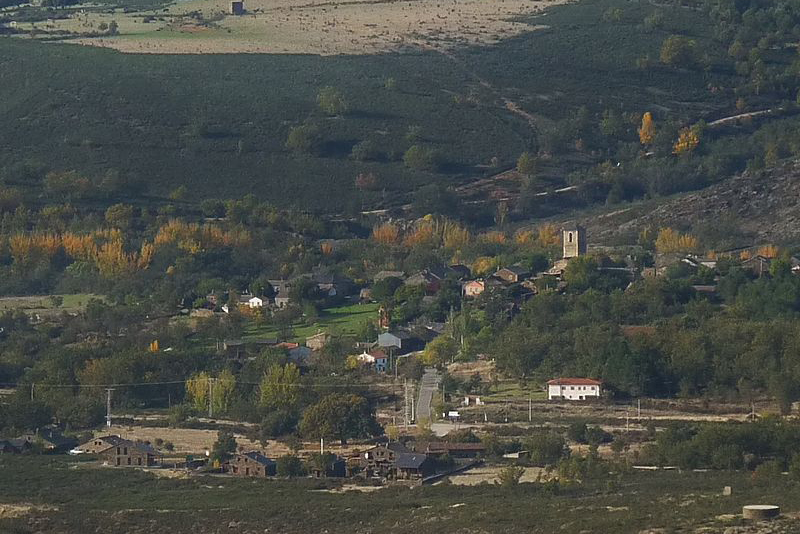 Vista de Campillo de Ranas, en la provincia de Guadalajara. Foto: Wikipedia.