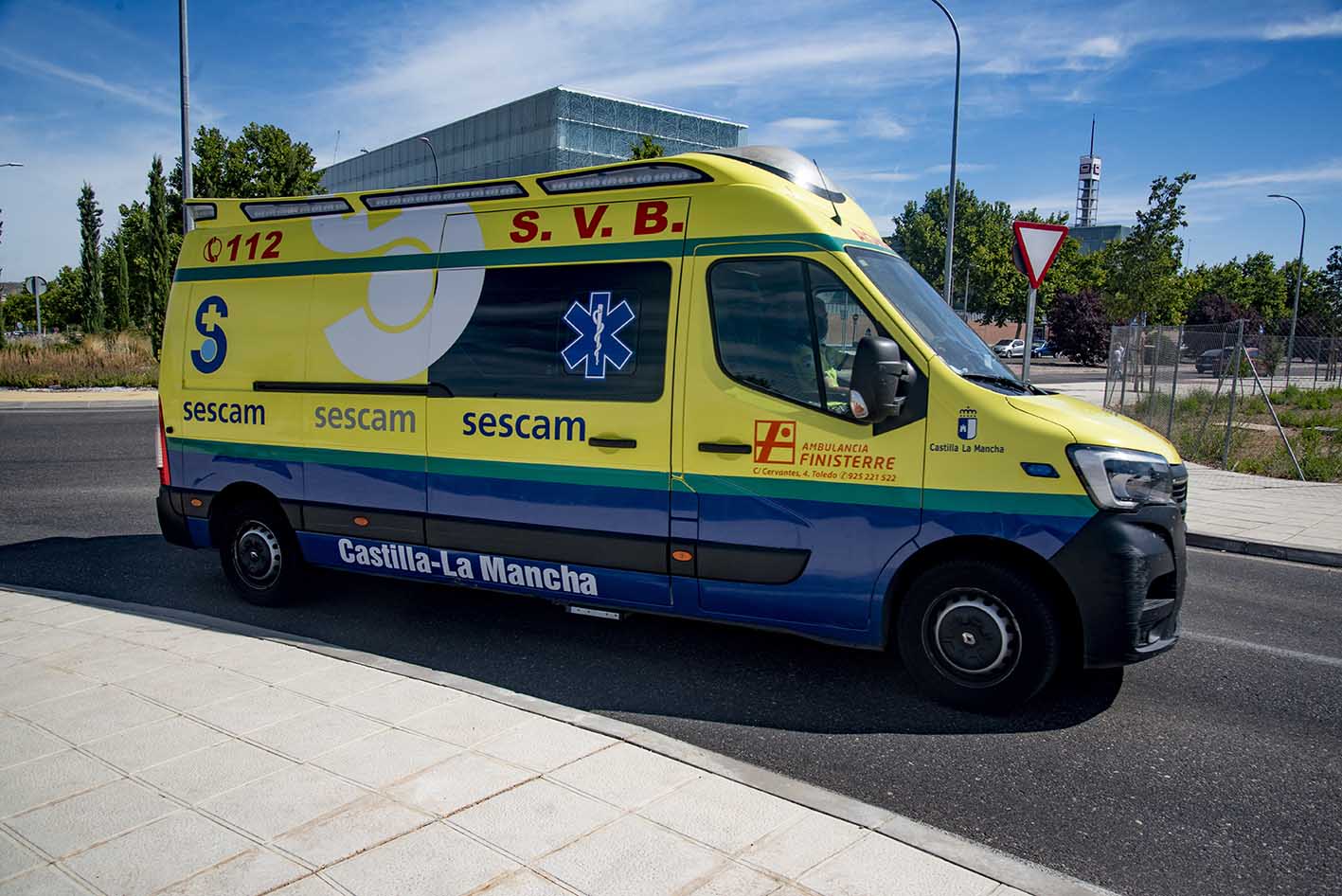 ambulancia Sescam emergencias