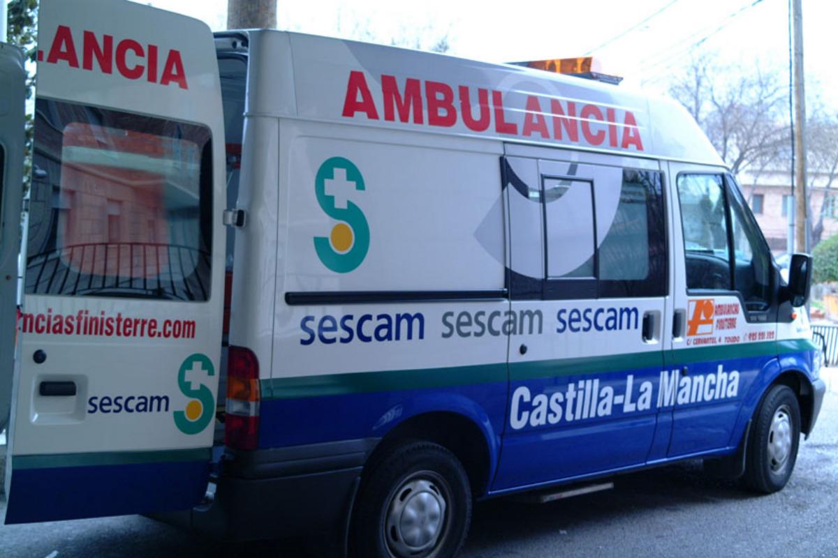 Imagen de archivo de una ambulancia.