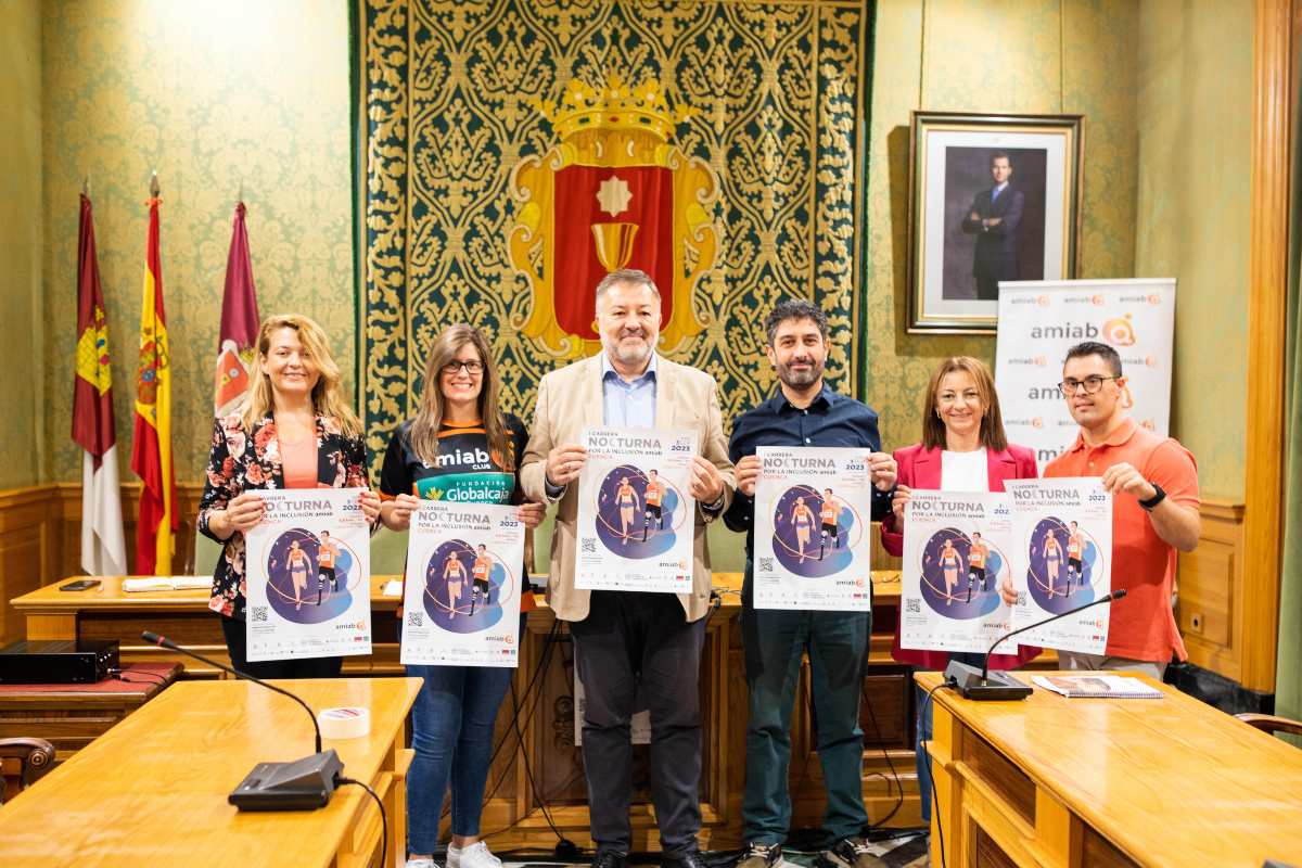 Presentación de la I Carrera Nocturna por la Inclusión.