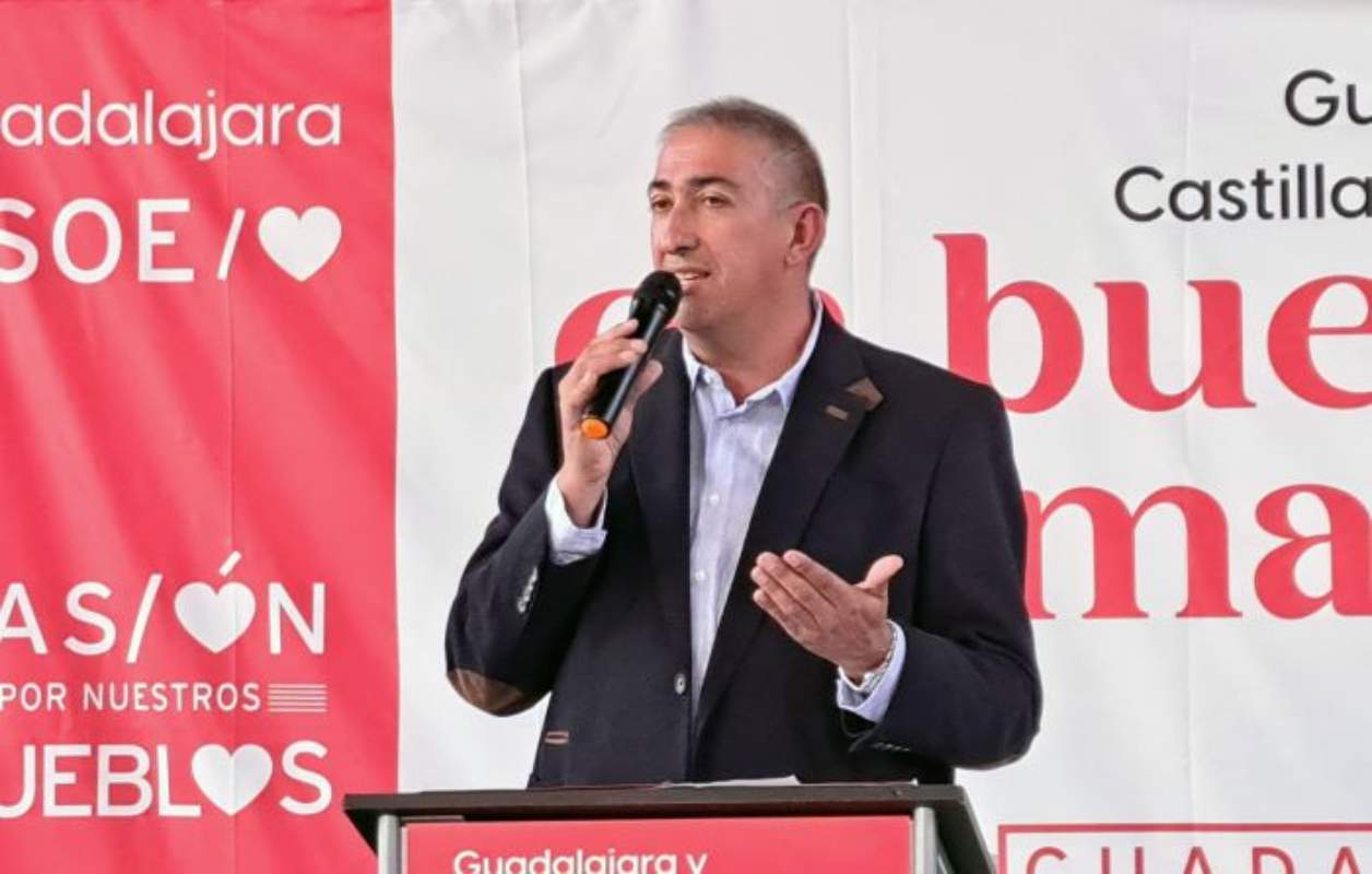 Antonio Barona, concejal del PSOE en Almoguera y, previsiblemente, futuro alcalde.