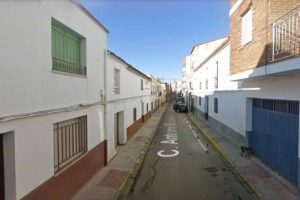Calle Antonio Blázquez, en Almadén (Ciudad Real). Foto: Google Maps.