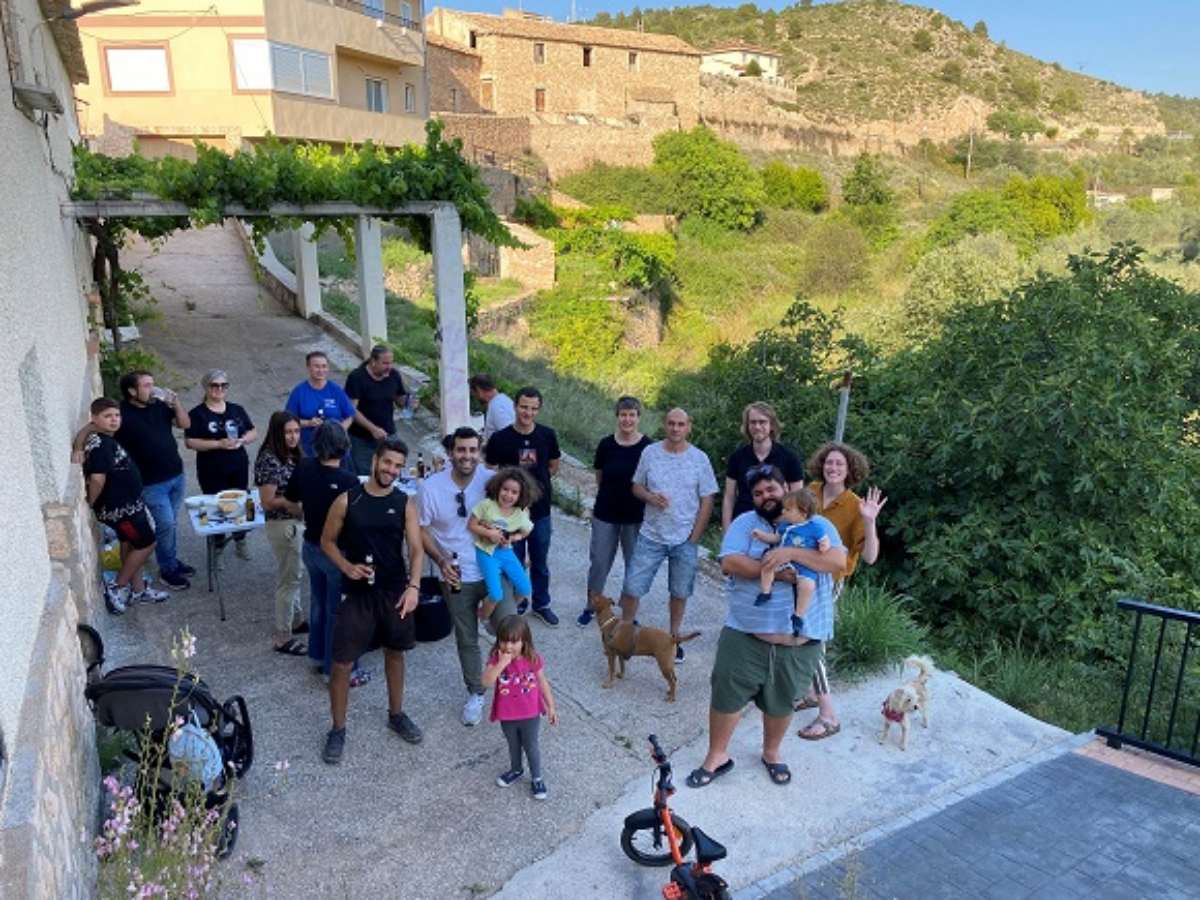 Las nuevas familias que ya viven en Letur.