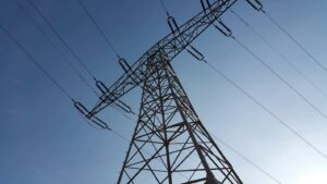 Imagen de archivo. torre electrica, tendido eléctrico, torre alta tensión, luz, electricidad