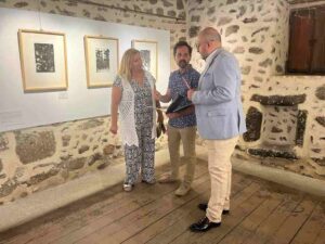 Exposición de pinturas "La textura del silencio" de Antonio Navarro en Melque