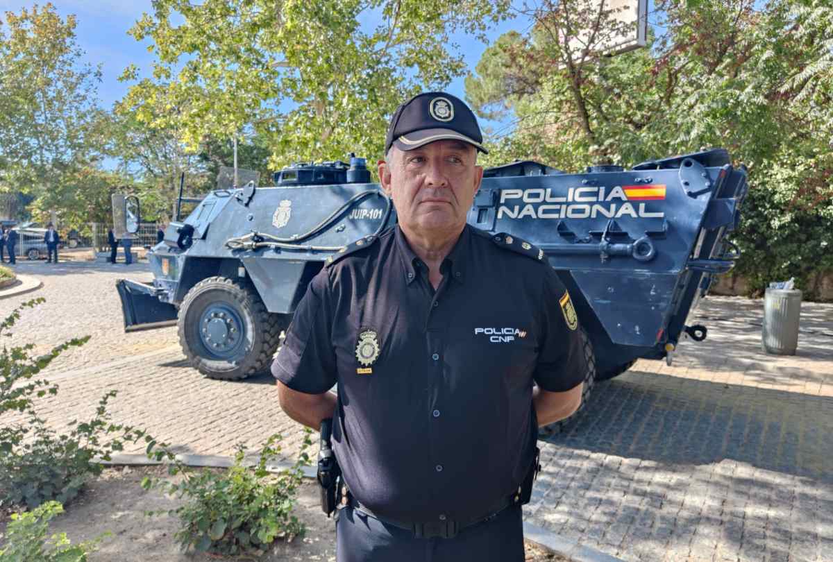 El inspector jefe de la Brigada de Seguridad Ciudadana de la Comisaría de Policía Nacional de Toledo, José Carlos Robles