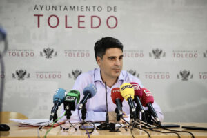 Juanjo Alcalde, portavoz del Gobierno municipal de Toledo.