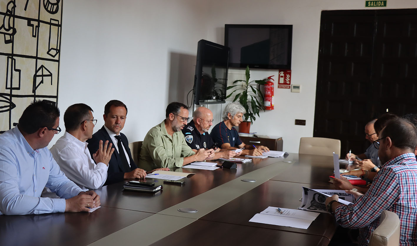 Reunión de la Junta Local de Seguridad de la ciudad de Toledo.