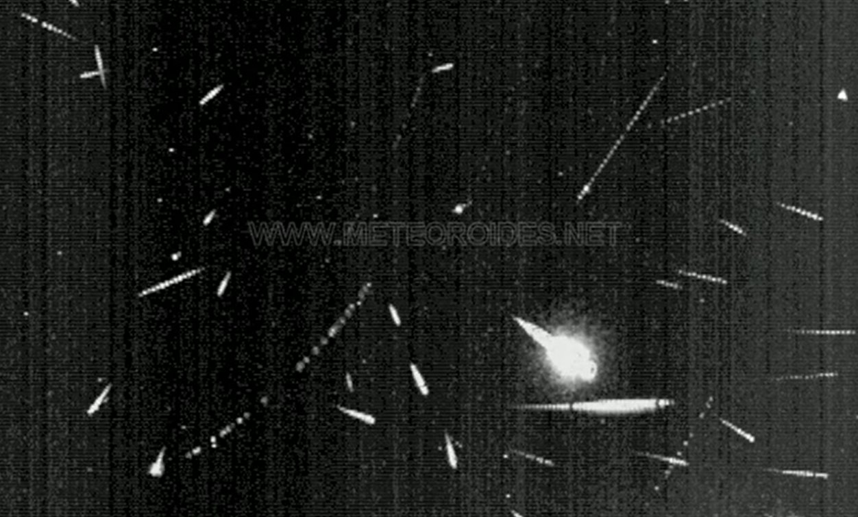 Las Perseidas, ese espectáculo visual de lluvia de estrellas.