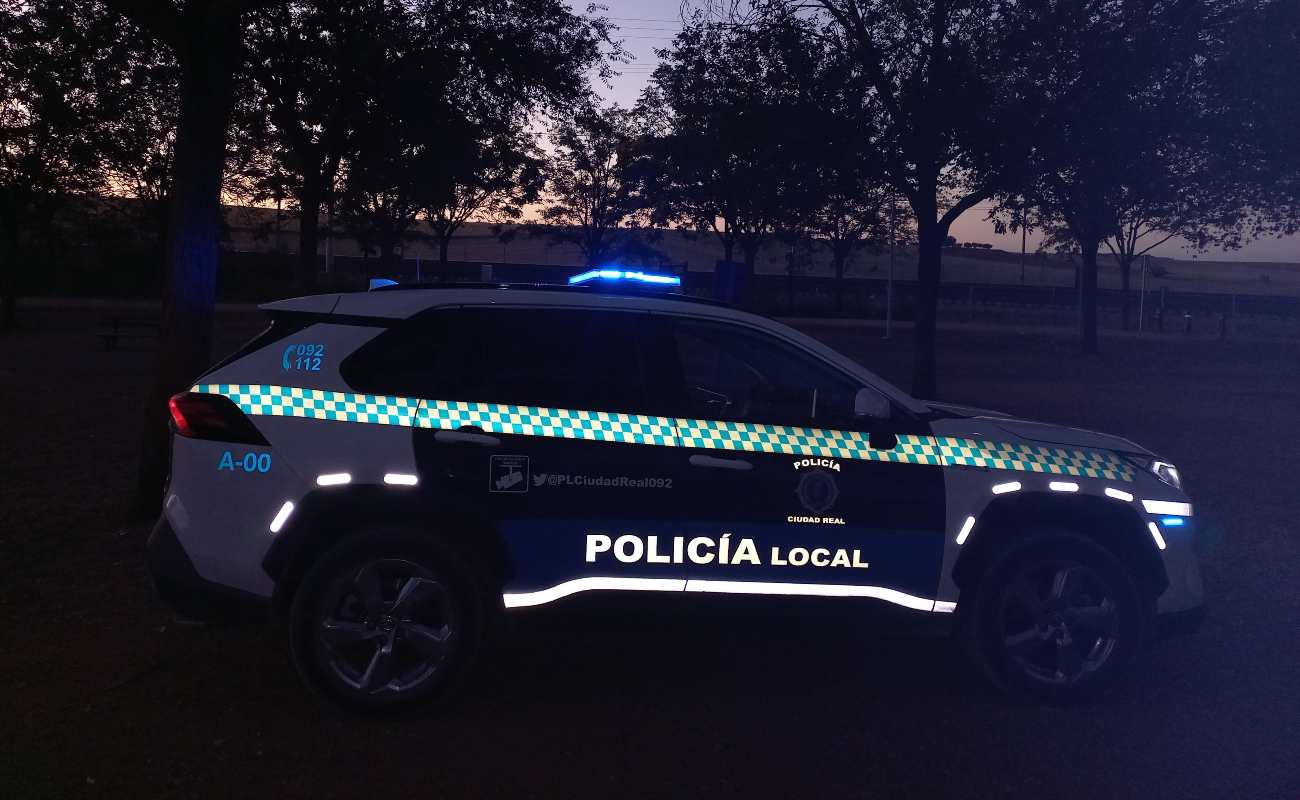 Vehículo de la Policía Local de Toledo.