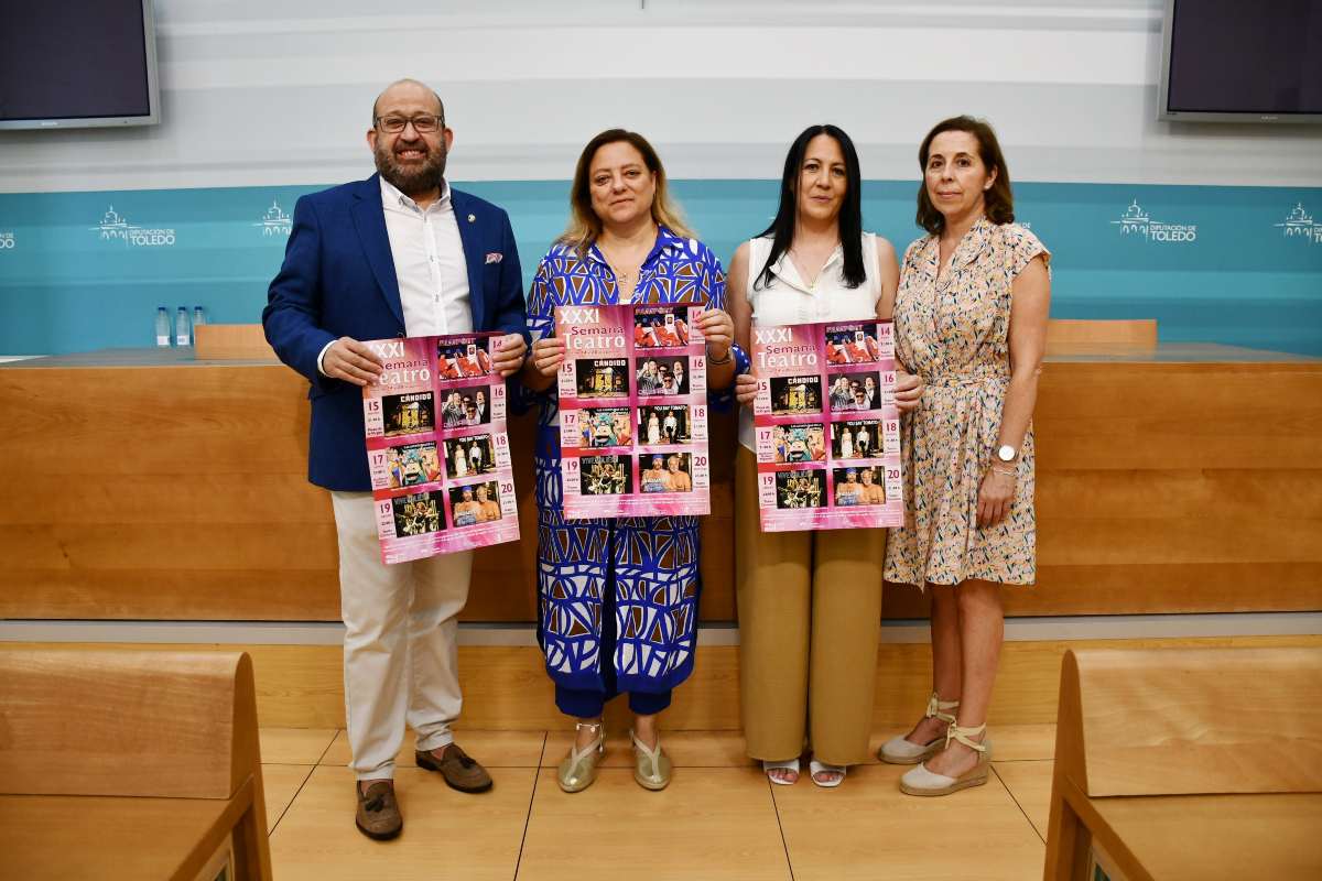 Presentación de la XXXI Semana de Teatro de Sonseca.