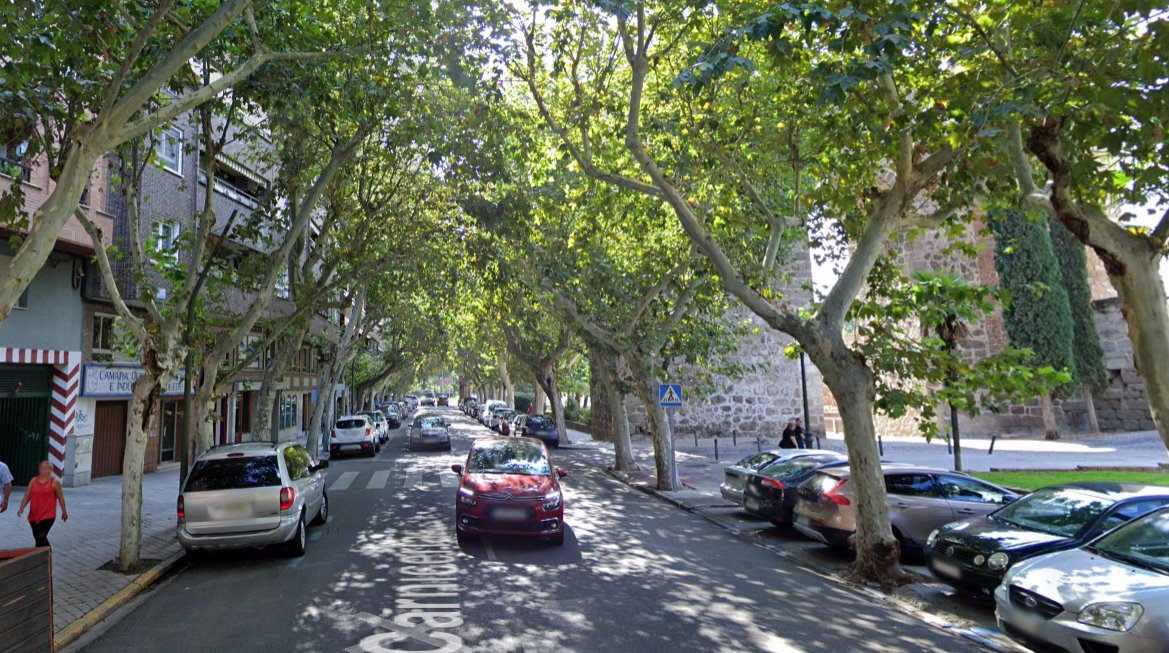 Calle Carnicerías, en Talavera.