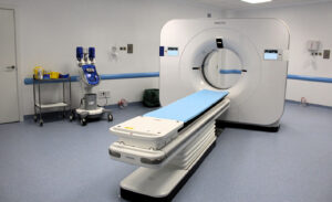El nuevo TC del hospital de Albacete. Muy pronto empezará a funcionar el del hospital de Toledo.