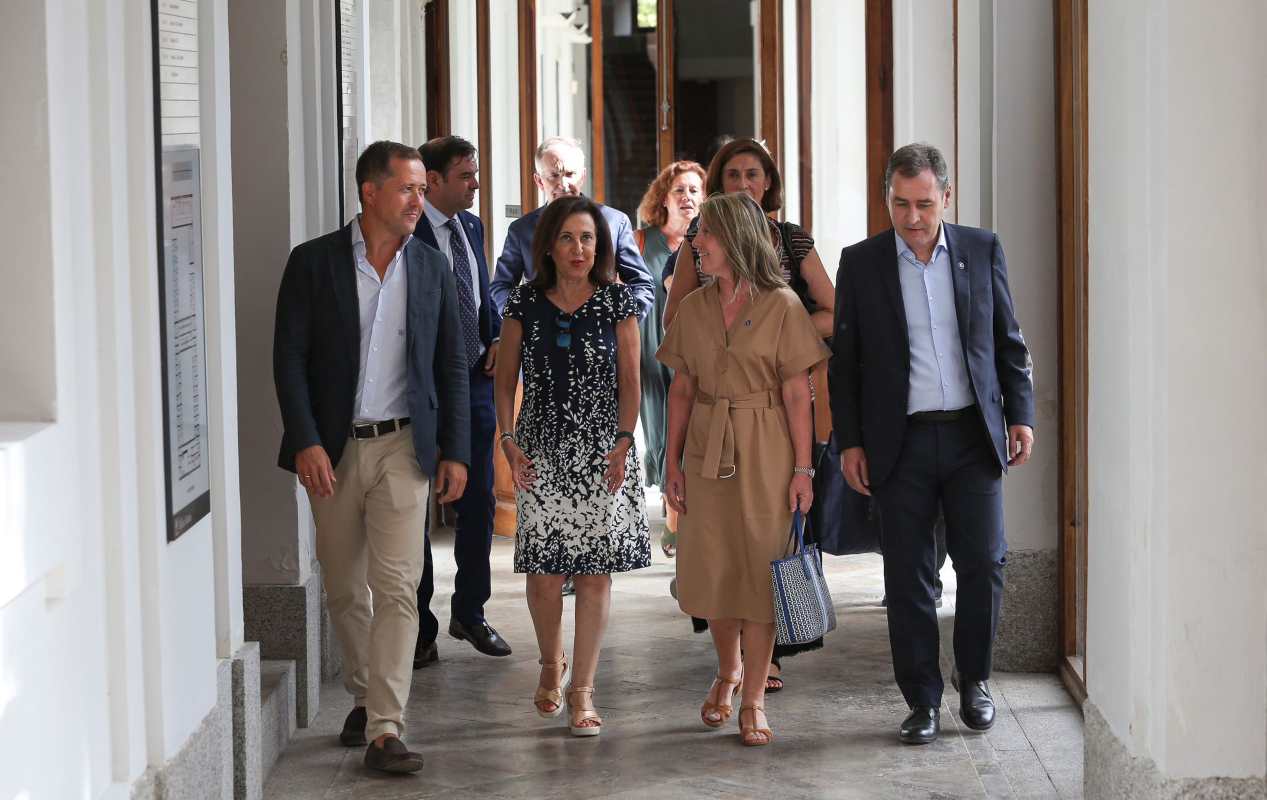 Visita de la ministra Margarita Robles a Toledo.