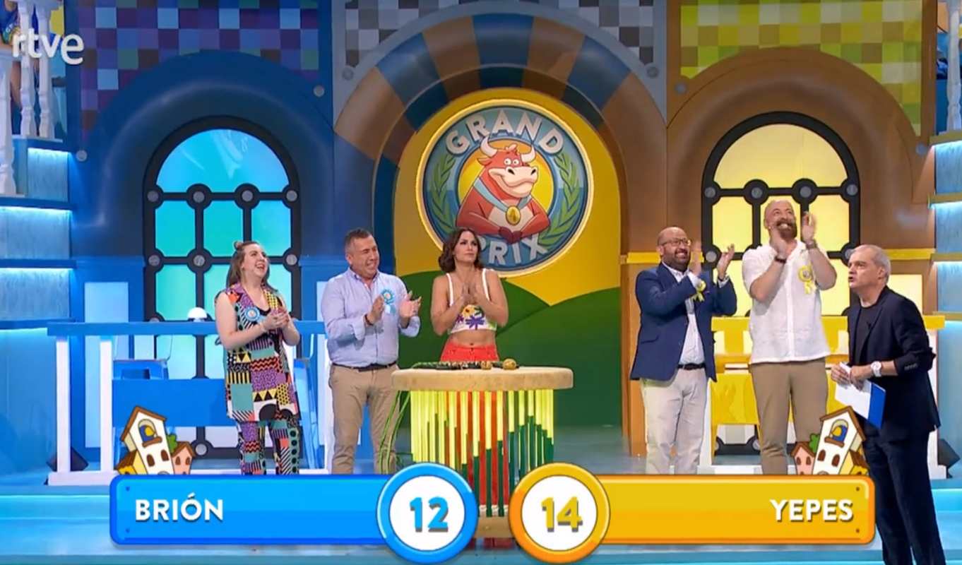 Imagen del programa del Gran Prix del Verano, en el duelo entre Brión y Yepes.