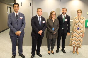 Visita del presidente regional a Bruselas