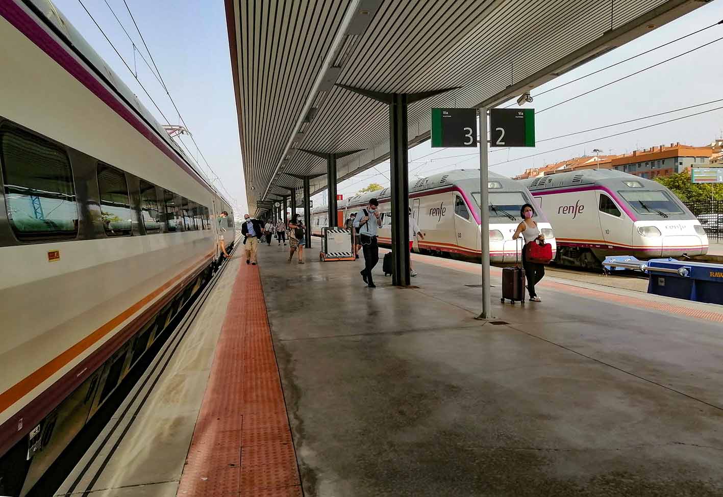 Estación del AVE en Toledo. Foto: Rebeca Arango.