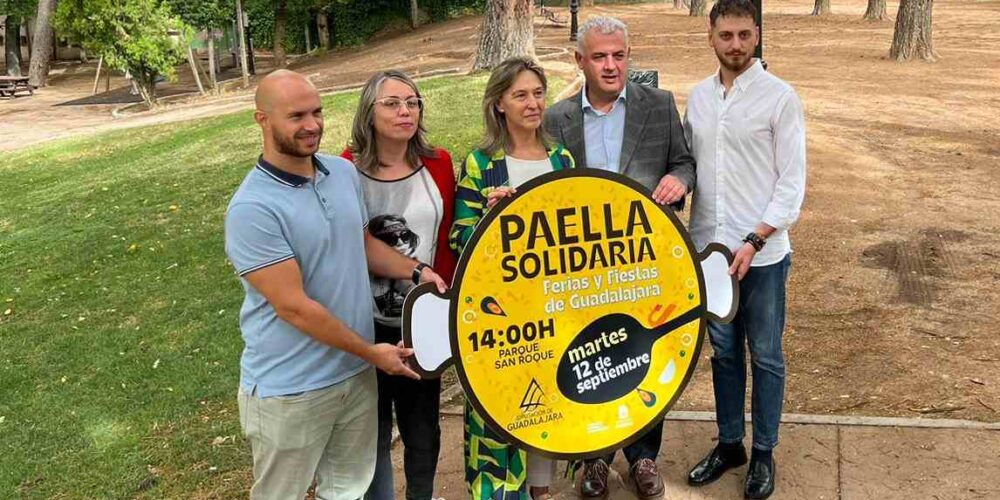 Presentación Paella Solidaria de Peñas de Guadalajara