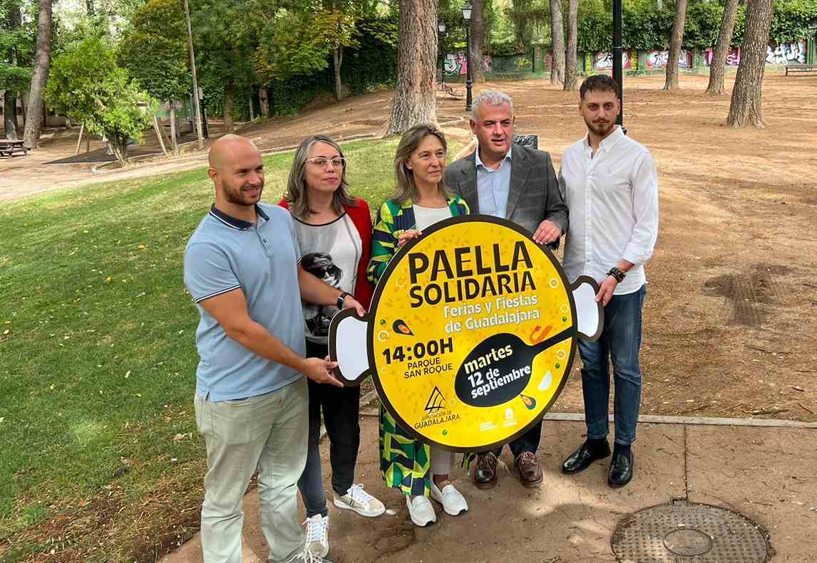 Presentación Paella Solidaria de Peñas de Guadalajara