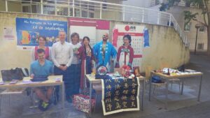 Mesa del Día Europeo de las Lenguas en Ciudad Real