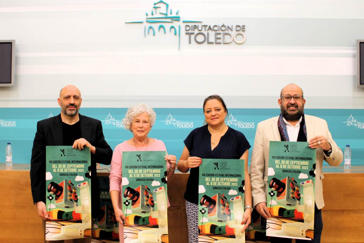 Presentación del Festival Internacional de Cine Corto de Sonseca.