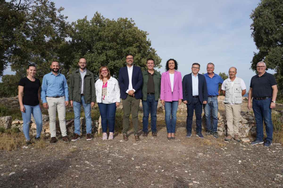 Visita de Amador Pastor a La Graja