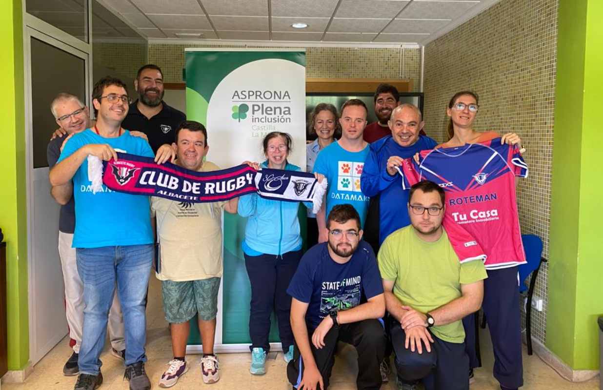 Asprona y Club de Rugby Albacete trabajarán conjuntamente.