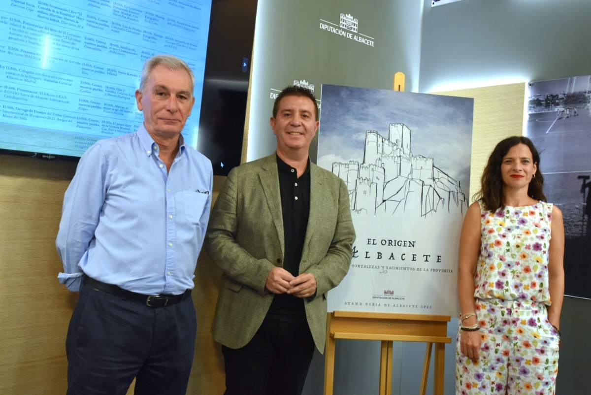 Presentación de las actividades del stand de la Diputación de Albacete en la Feria.