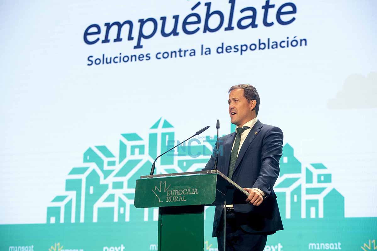 Carlos Velázquez, interviniendo en "Empuéblate". Foto: Rebeca Arango.