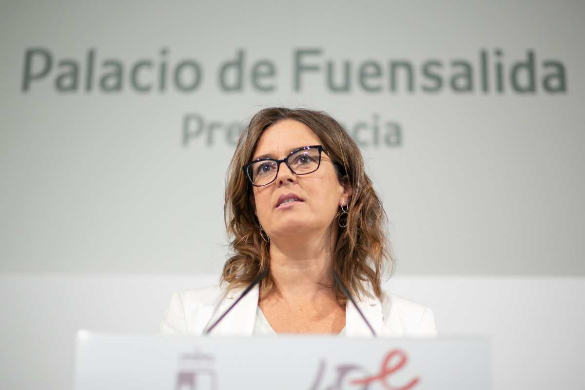 La consejera portavoz del Gobierno de Castilla-La Mancha, Esther Padilla.