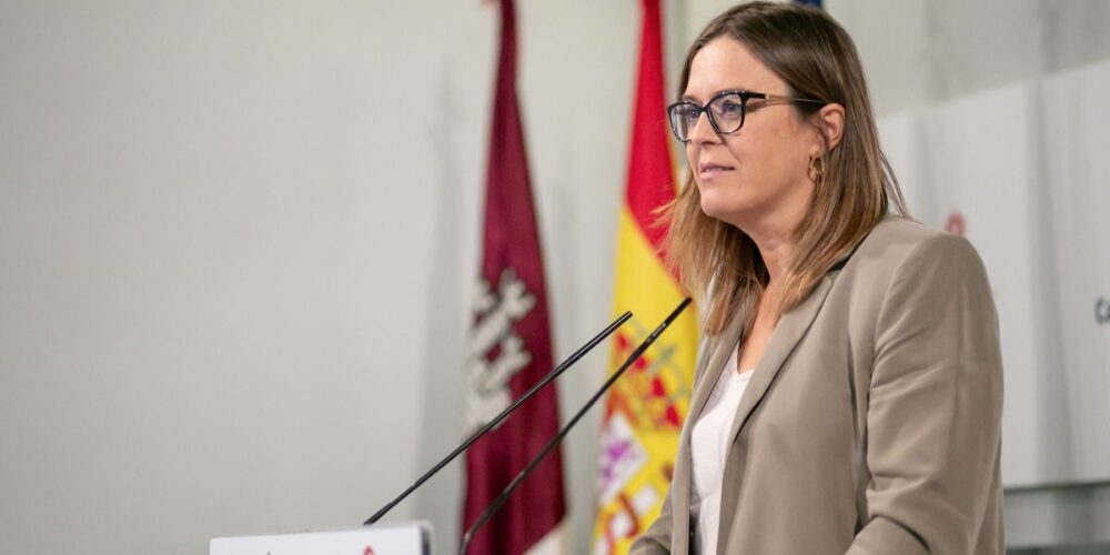 Esther Padilla, portavoz de la Junta de Castilla-La Mancha.