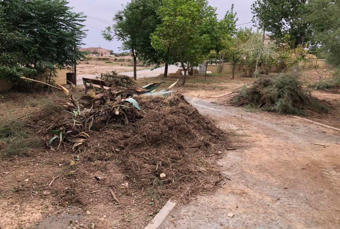 Los daños en Guadamur ascienden al medio millón. Foto: Ayuntamiento de Guadamur.