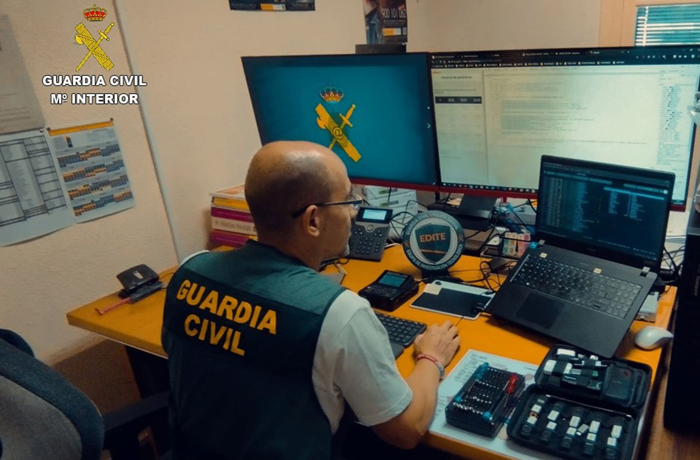 Imagen de archivo de la Guardia Civil.