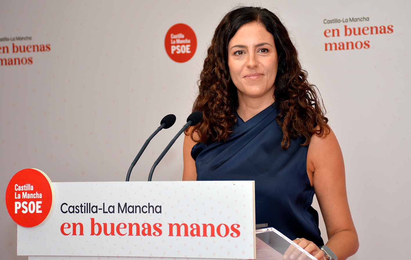 Noelia de la Cruz, portavoz del PSOE en el Ayuntamiento de Toledo.