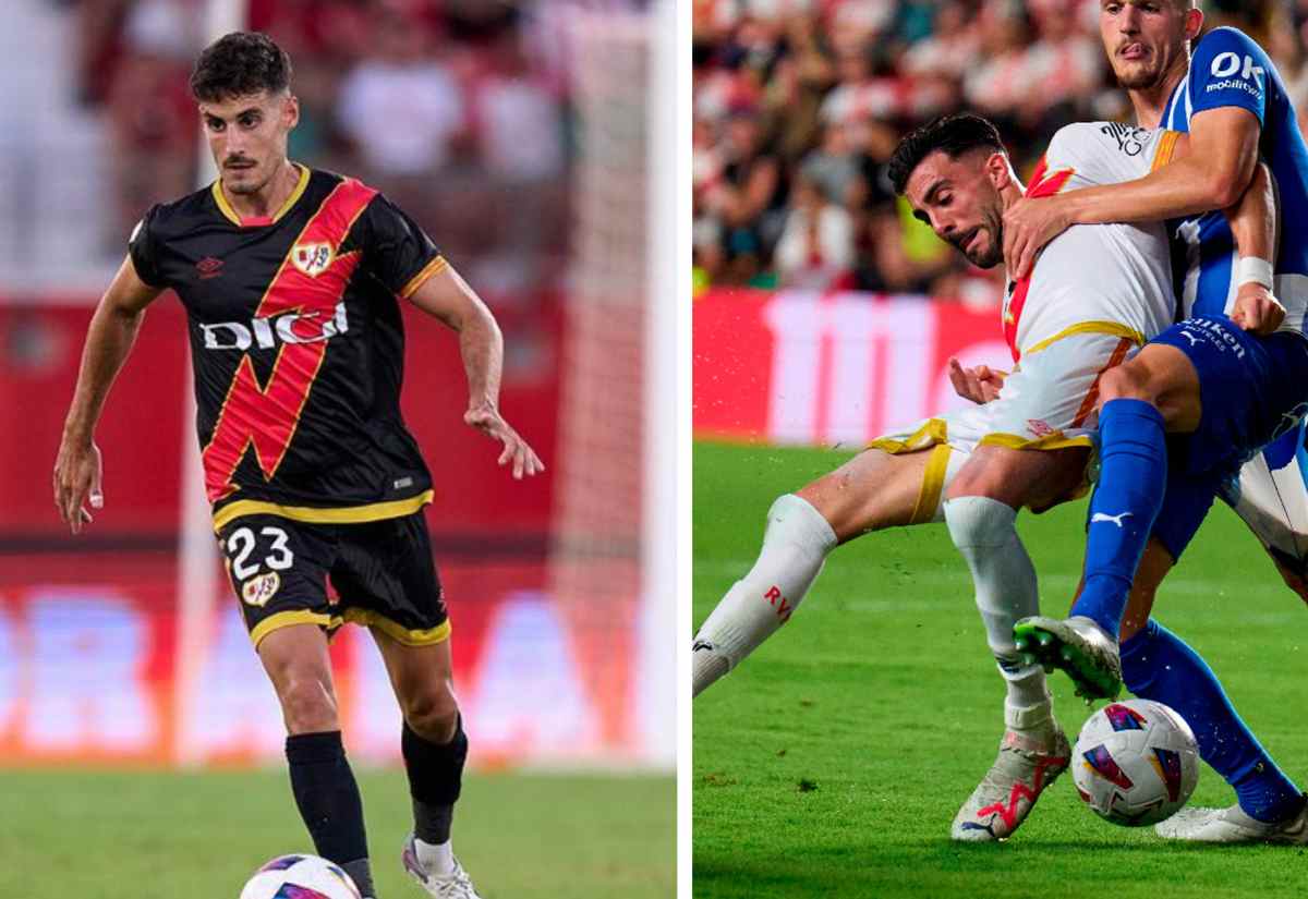 Kike Pérez y Óscar Valentín. Fotos: Rayo Vallecano.