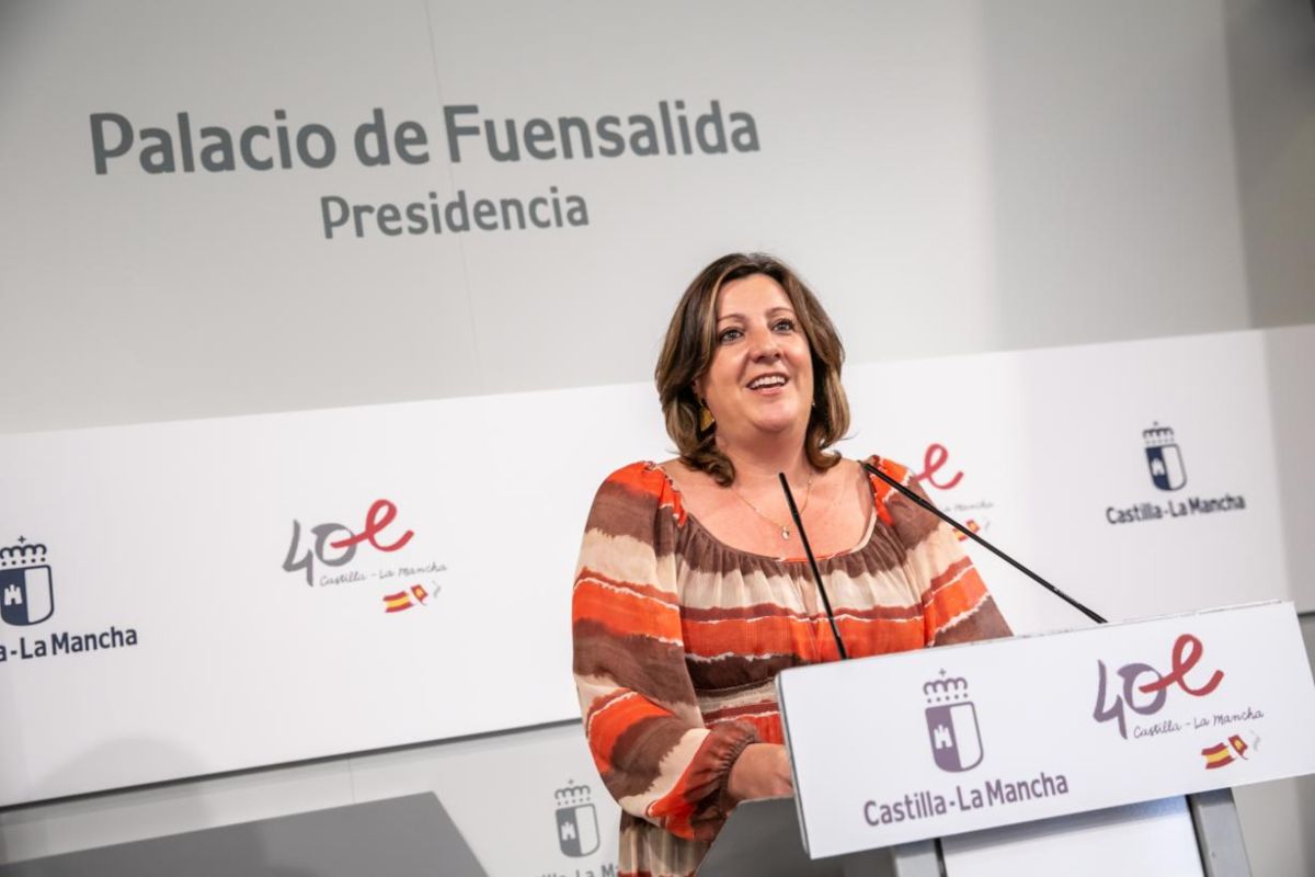 Patricia Franco, consejera de Economía, Empresas y Empleo de la Junta de CLM.