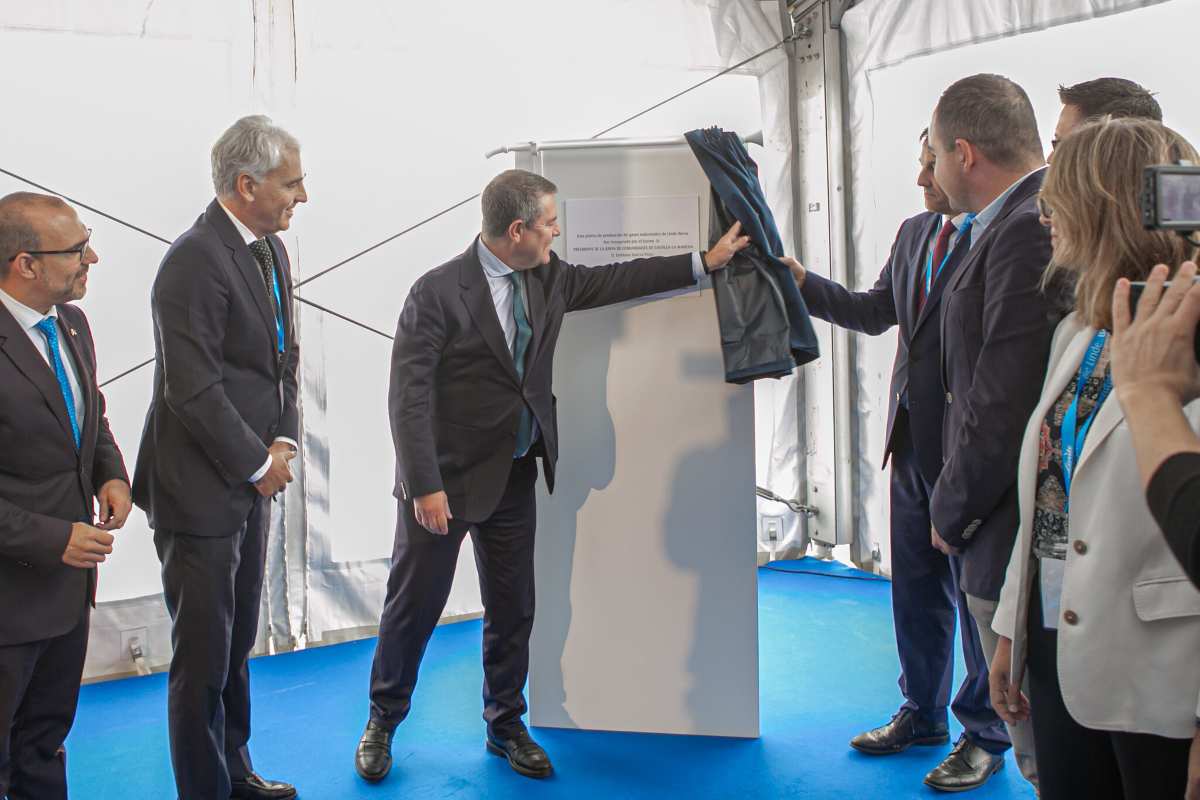 Inauguración de la nueva fábrica de Linde en Torija (Guadalajara).