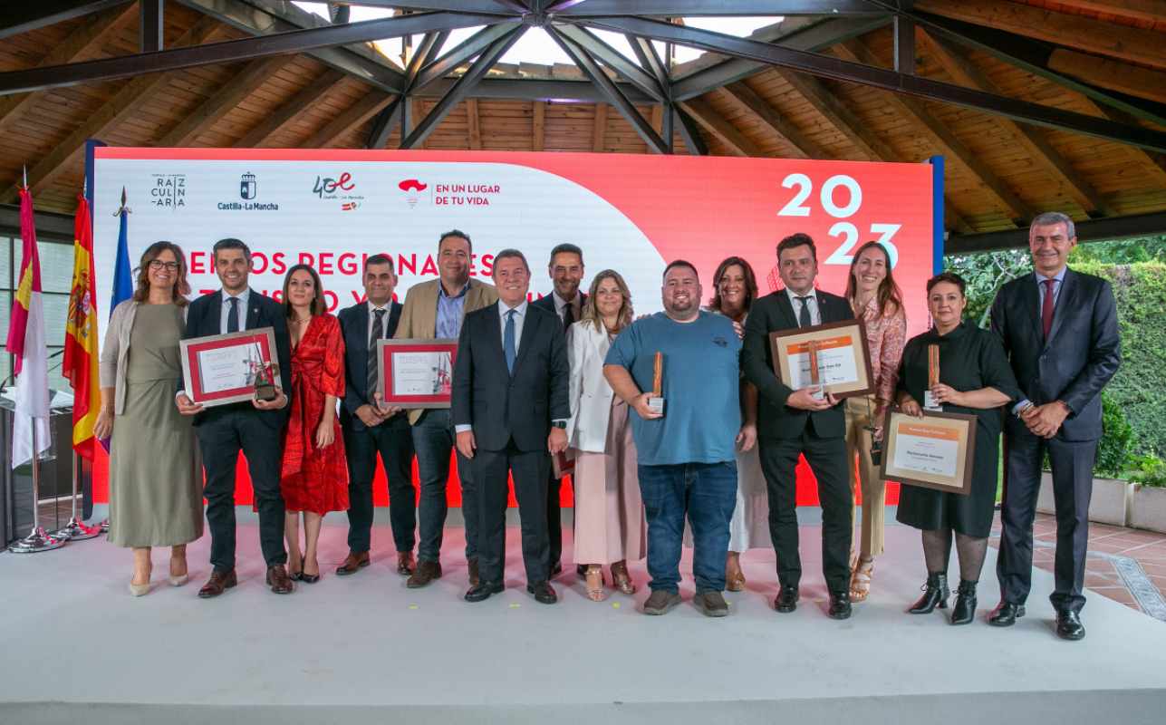 Entrega de premios 'Raíz Culinaria' y "Premios Regionales de Turismo", en Campo de Criptana.
