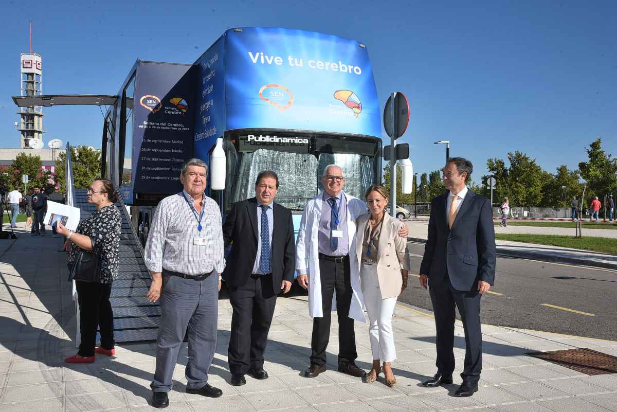 El autobús del cerebro ha llegado a Toledo.