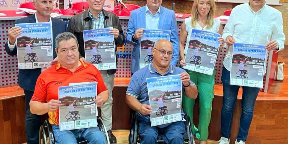 Presentación del torneo de tenis en silla de ruedas "Ciudad de Albacete".