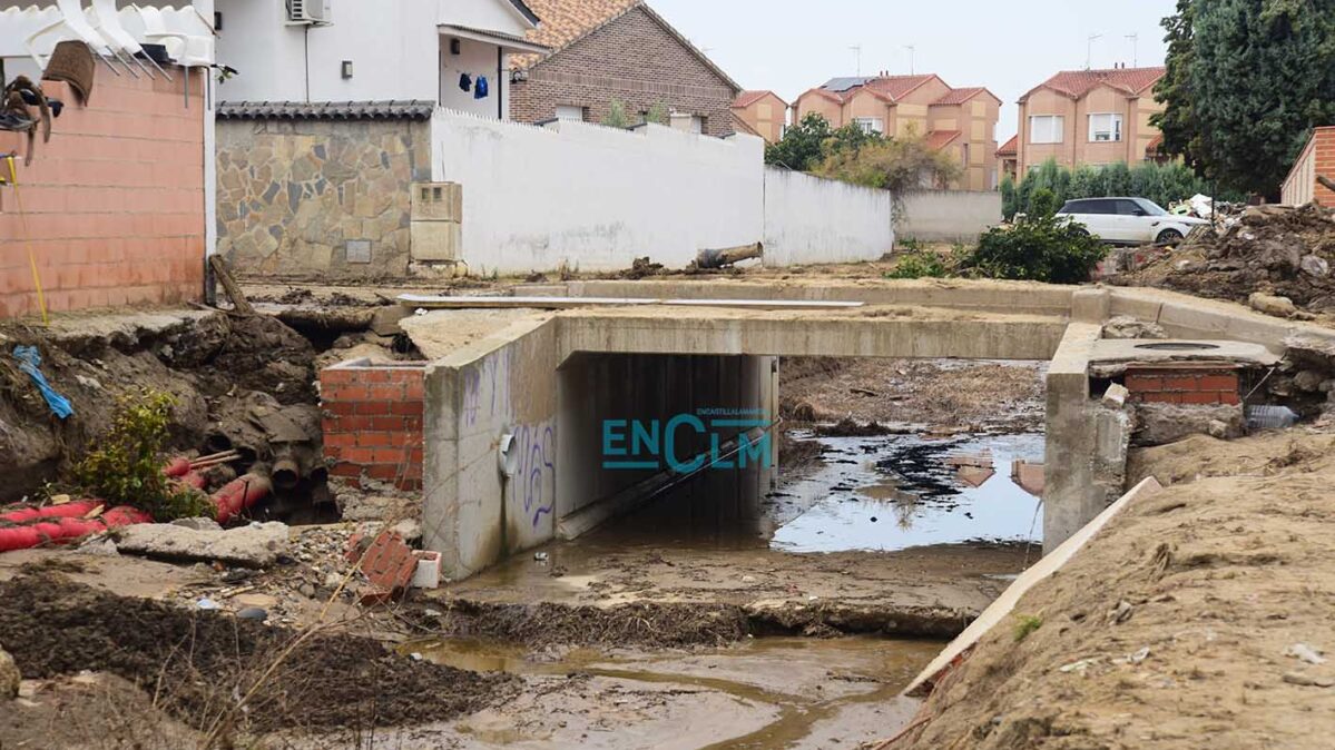 Villaluenga de la Sagra tras la DANA de septiembre de 2023. Foto: Rebeca Arango.