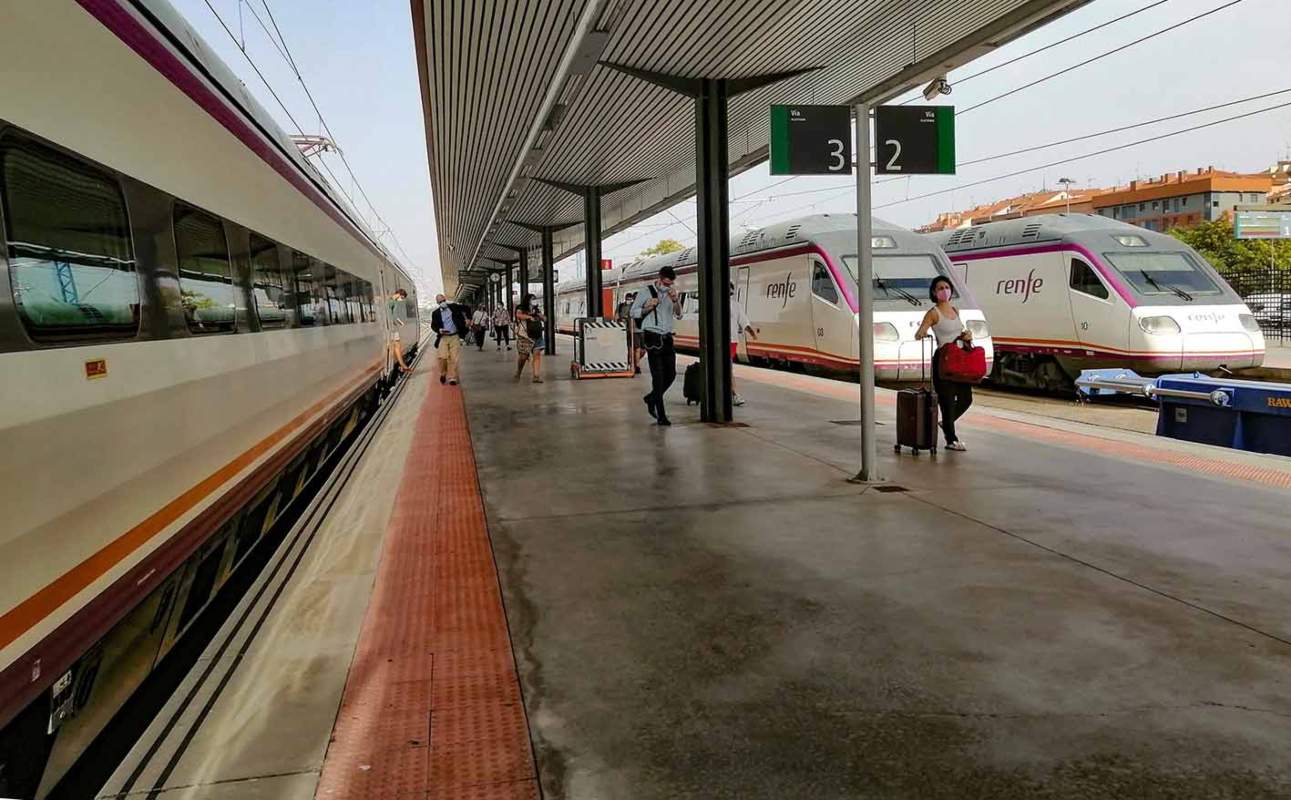 Estación del AVE en Toledo. Foto: Rebeca Arango.