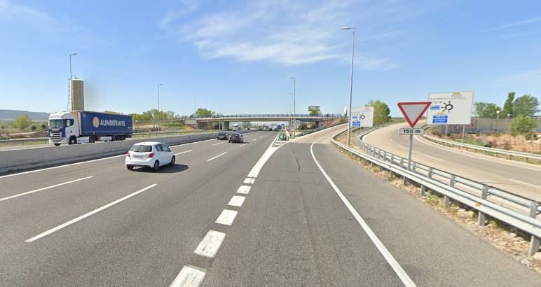 El accidente tuvo lugar en la A2 km44 (Guadalajara)