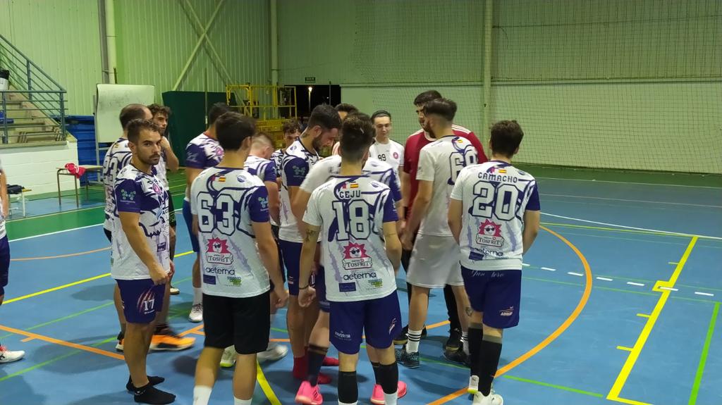 Formación del Aircomcr Handball Manzanares de la última jornada liguera. Foto: Aircomcr Handball Manzanares.