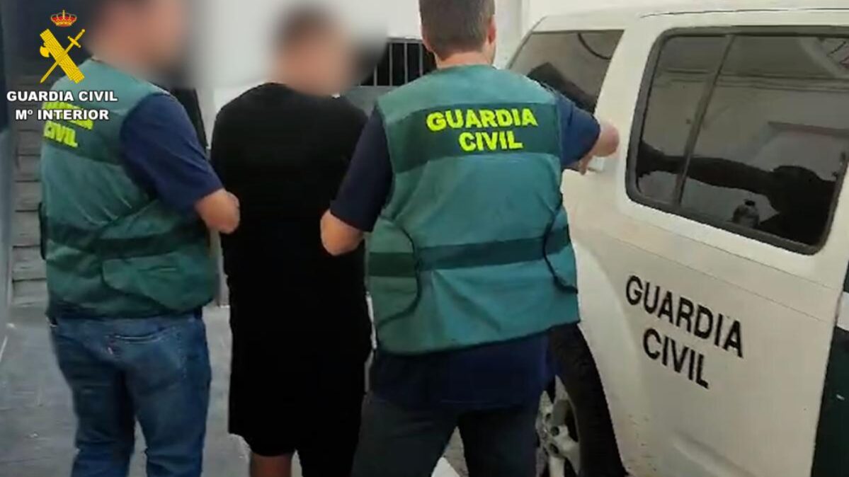 Detención del presunto pirómano en Talavera de la Reina.