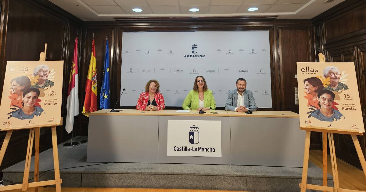 Sara SImón presenta los actos del Día de las Mujeres Rurales