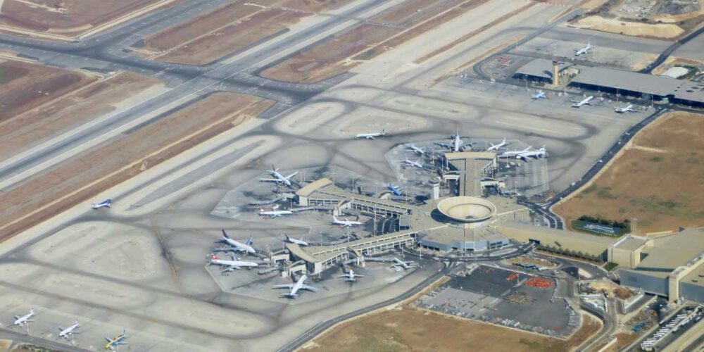 Imagen del aeropuerto de Tel Aviv. Foto: Wikipedia.